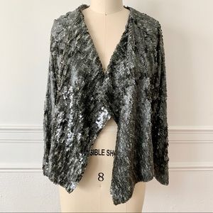 Free People Sequin Jacket